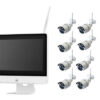 IPC-8Kit913M 8CH Wireless 12.5 inch monitorNVR kit