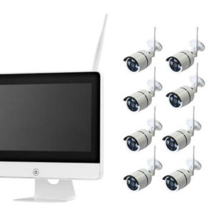 IPC-8Kit913M 8CH Wireless 12.5 inch monitorNVR kit