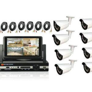ANALOG KIT 8CH AHD Camera and 7 inch monitor DVR kit