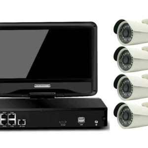 IPC-Kit9710M-POE 4CH 10 inch monitor POE NVR