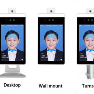 KT07 face recognition with temperature detection access control system