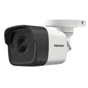 TURBOHD Bullet camera 5 MP  EXIR 20M  12 VCD  2.8 mm lens  IP67  White color  full metal housing  4 technologies