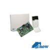 ResidentialCommercial Hybrid Alarm Panel 8 to 16 Zones, Wireless Zones Support, Supplied with LEDs Keypad and a Digital Motion Detectors NEOQUAD