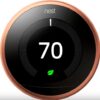 GOOGLE NEST LEARNING SMART THERMOSTAT 3RD GEN. COPPER T3021US