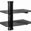 Dual AV Shelf Wall Mount