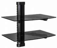 Dual AV Shelf Wall Mount