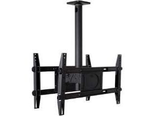 Dual Monitors TV Ceiling Mount for 32” to 55”