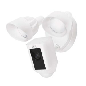 RING FLOODLIGHT CAMERA WHITE B0727XJQLD